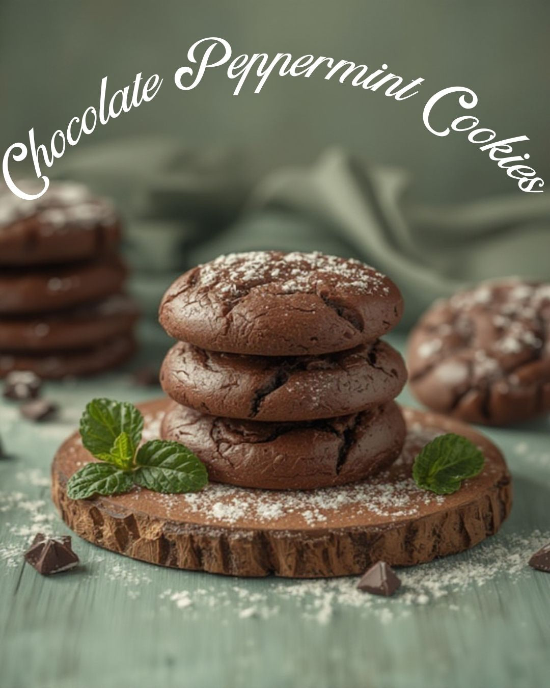 Chocolate Peppermint Cookies