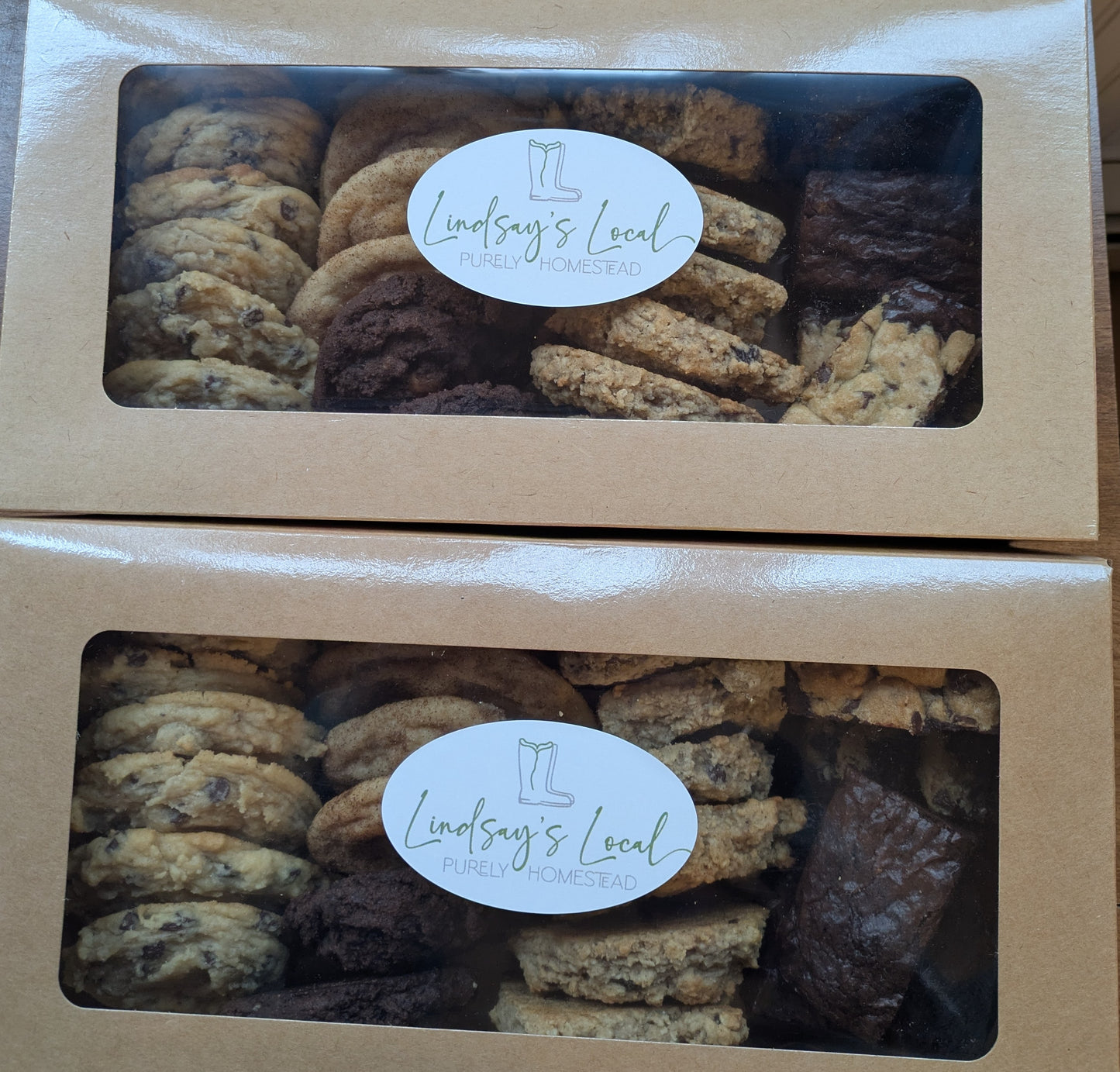 3 Dozen Cookies with Brownies